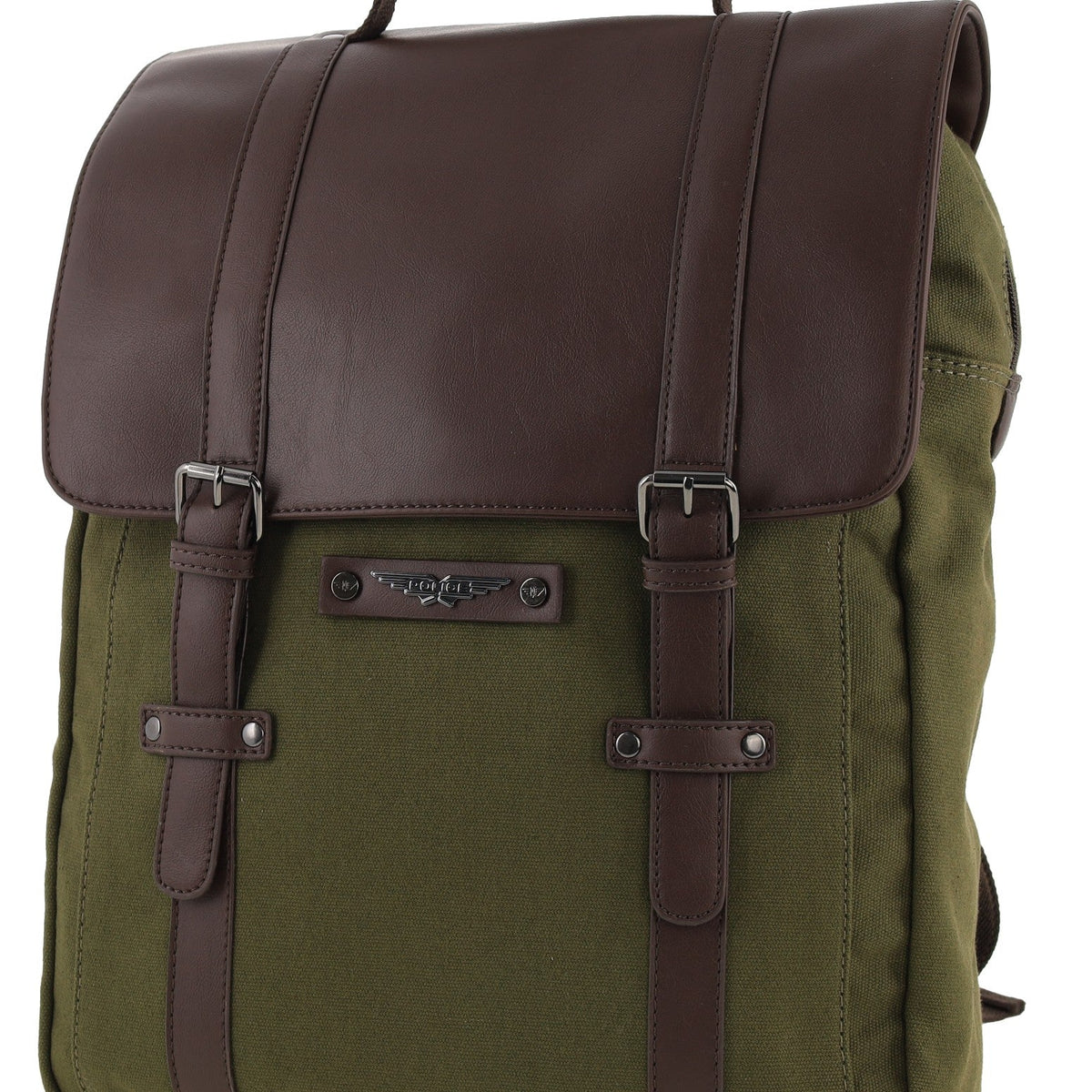 Pattern Print Police Backpack main image 0