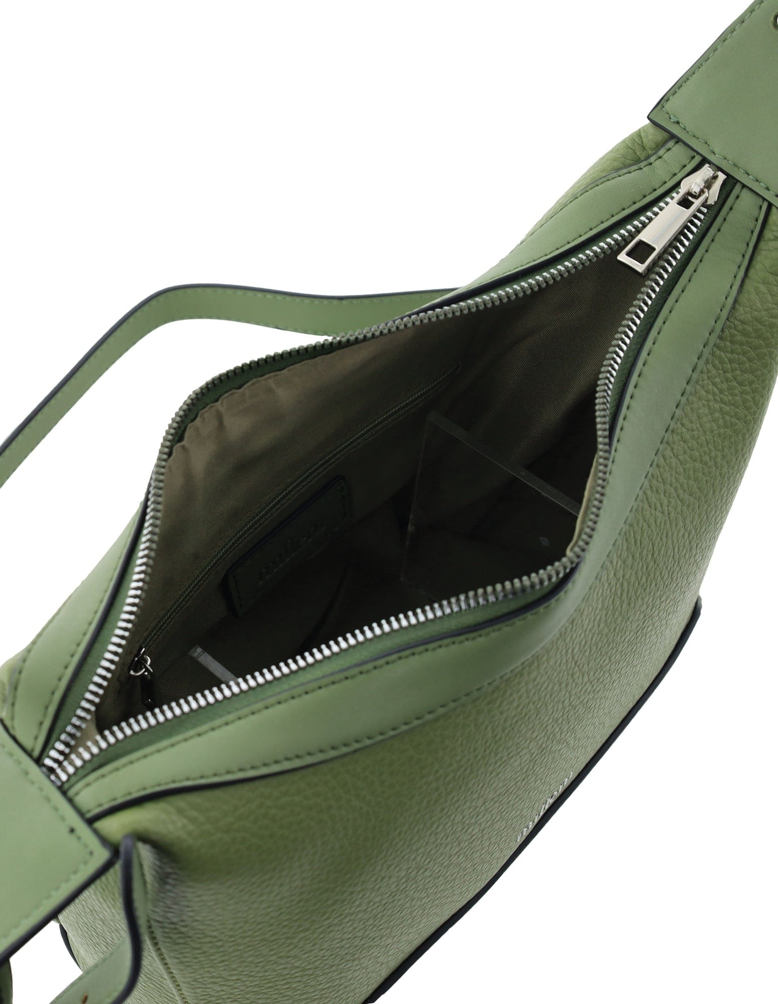 Crossbody Bag Green / Vegan Leather PV 4063 GRN Milleni Fashion Crossbody Bag in Green