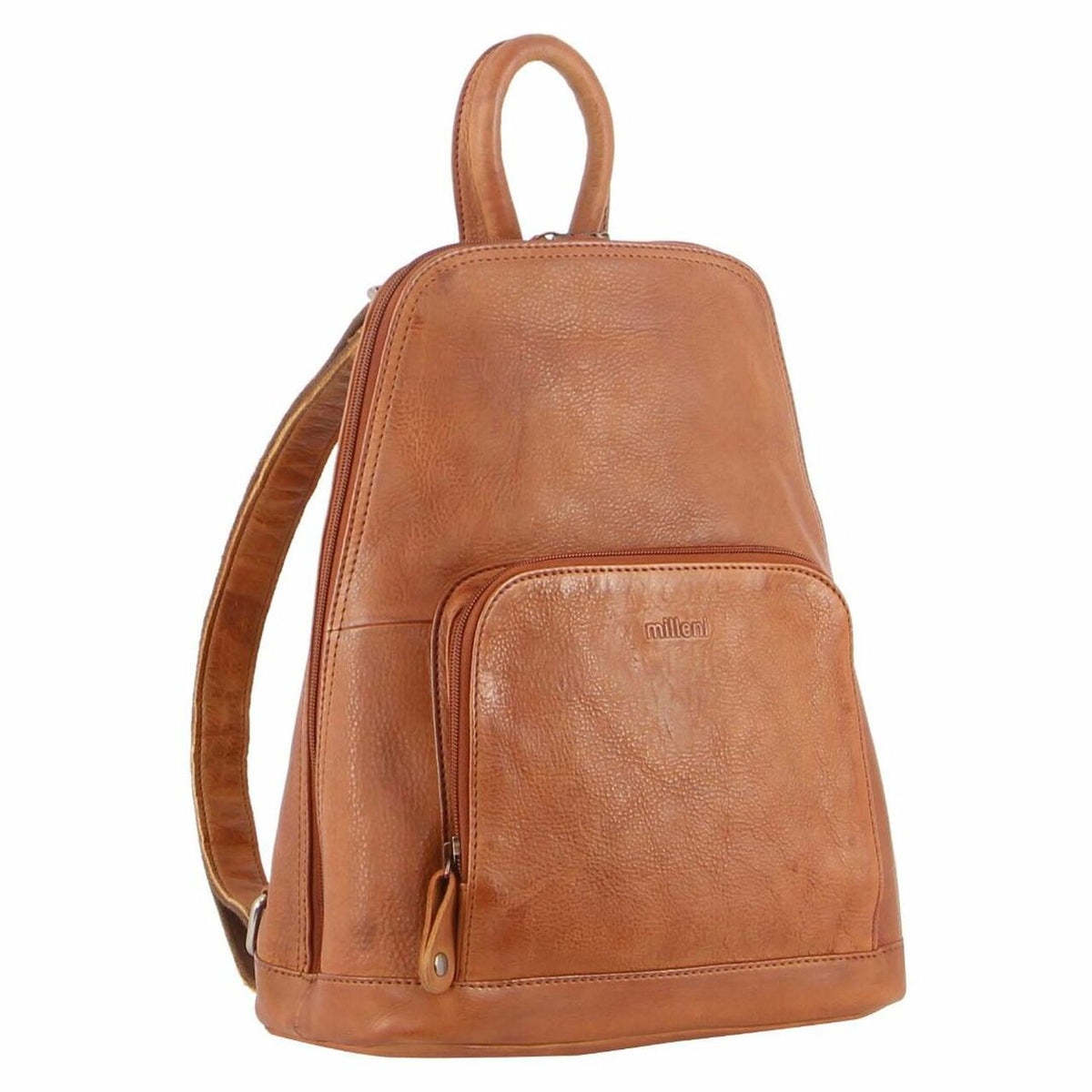 milleni leather backpack