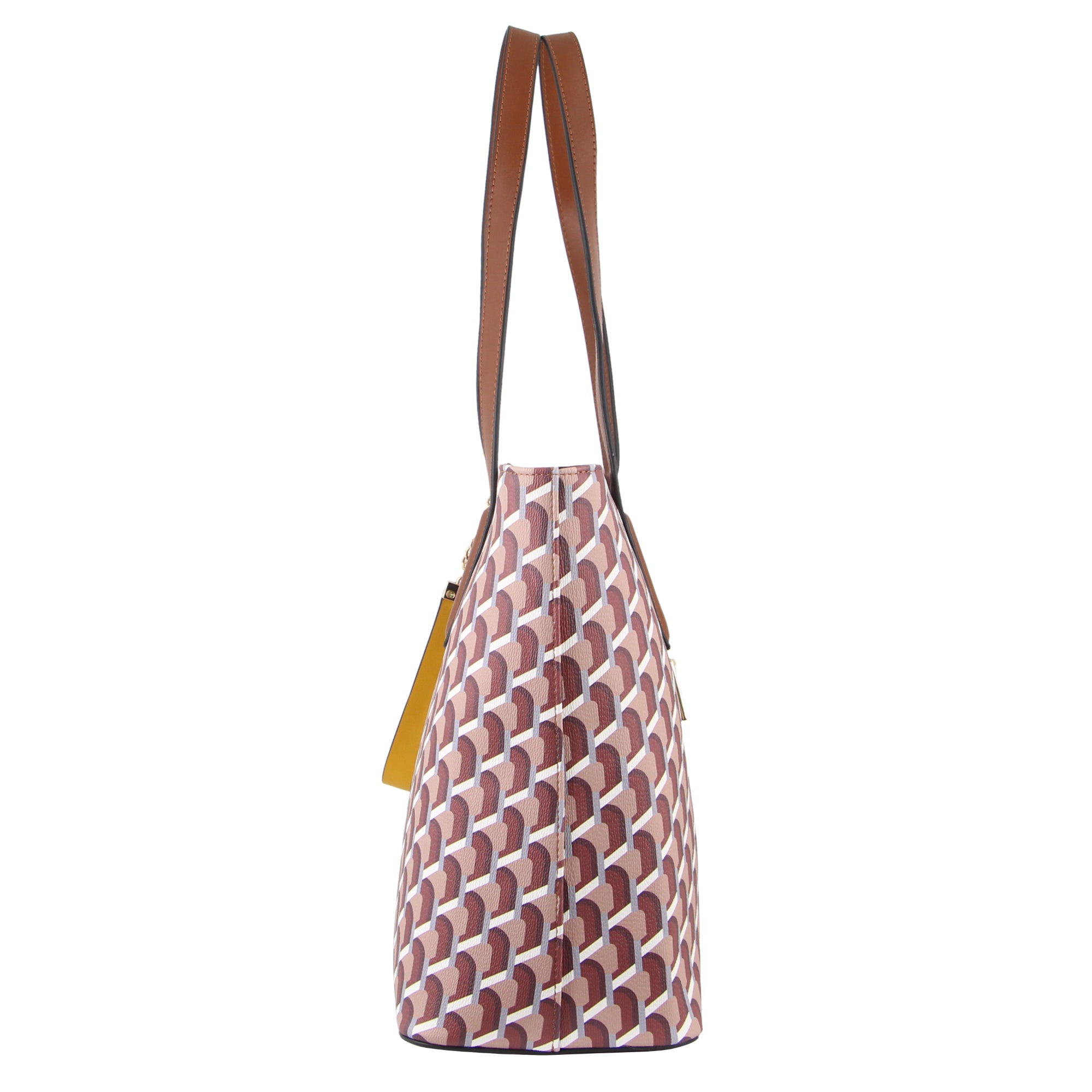 Korea ROSA.K TRAPEZE MONOGRAM TOTE Bag-Directly from Korea